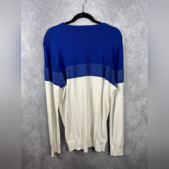 AX Armani Exchange Navy Logo Sweater Men Size  XL - Picture 3 of 9